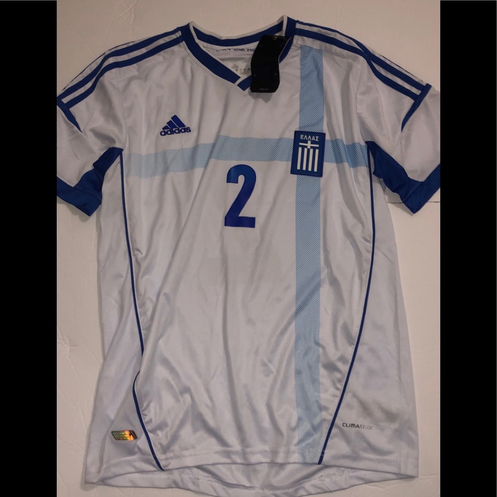 Adidas Greece soccer jersey 🇬🇷